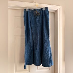 Vintage Faded Glory Jean skirt